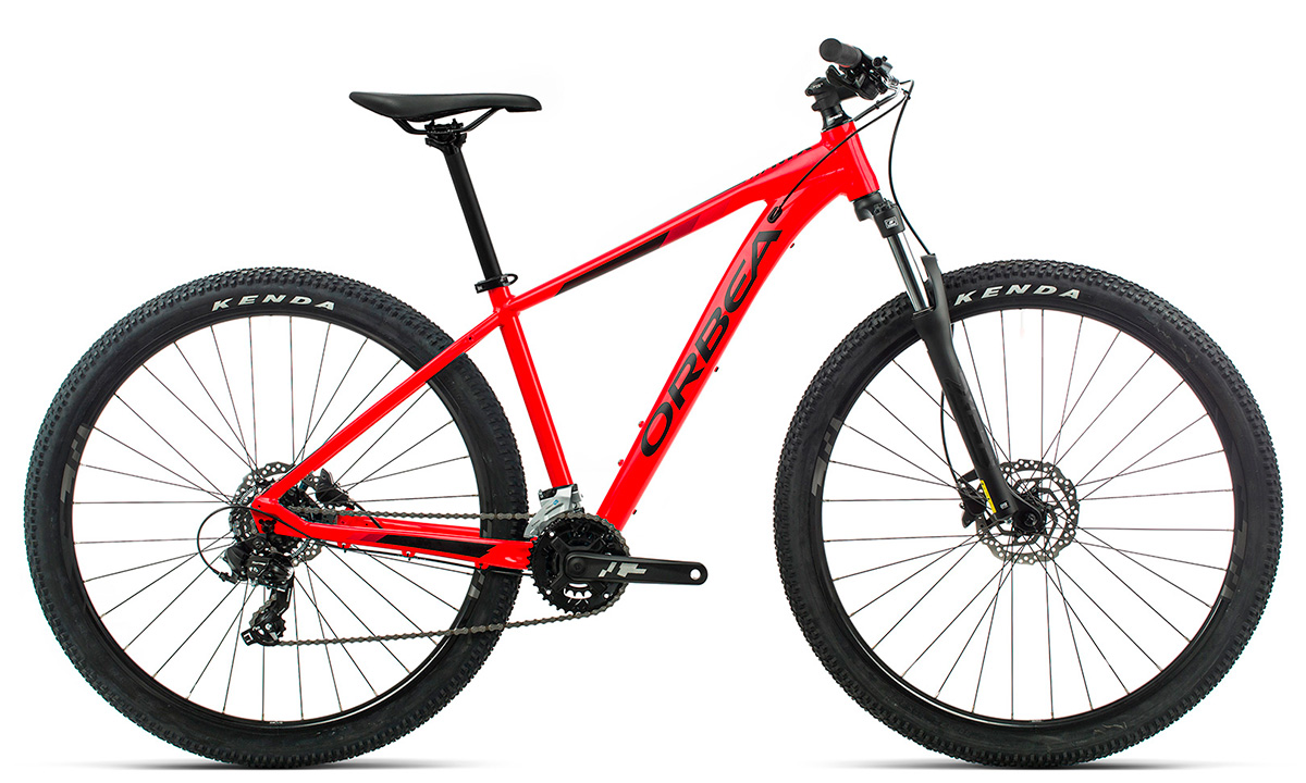 Фотографія Велосипед Orbea MX 27 50 (2020) 2020 Червоно-чорний 